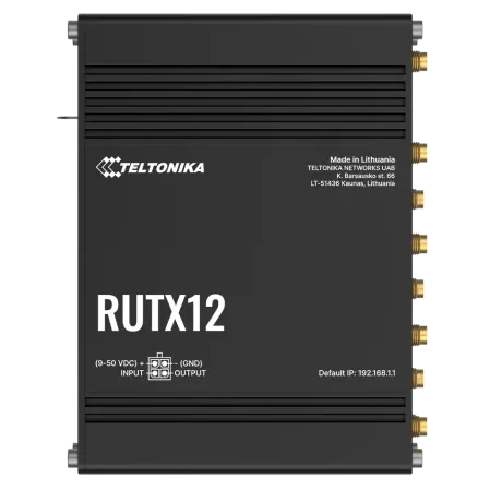 Teltonika RUTX12 Промисловий стільниковий маршрутизатор