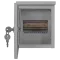 E.NEXT e.mbox.stand.n.06.z Шафа металева, під 6мод., герметична IP54, навісна, з замком