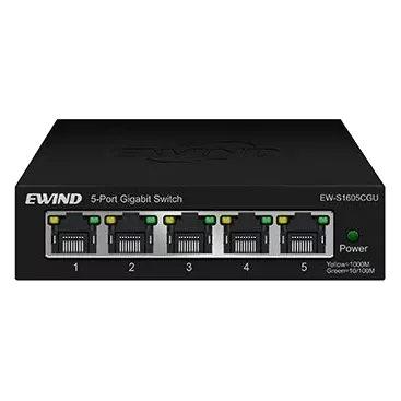 Ewind EW-S1608CGU 1000M Комутатор 8 портів некерований