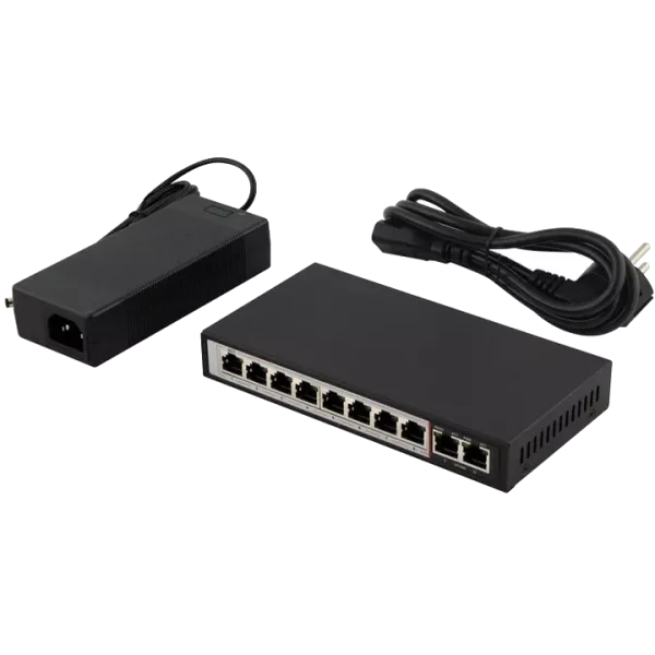 FoxGate S6008G-G2-AI POE 120Вт Watchdog Коммутатор 8 портов неуправляемый