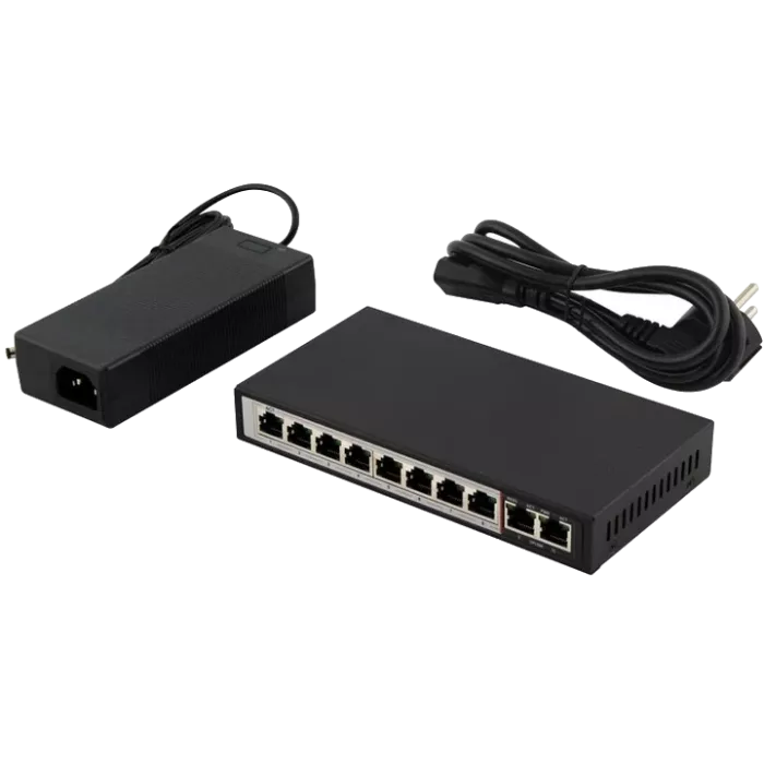 FoxGate S6008G-G2-AI POE 120Вт Watchdog Комутатор 8 портів некерований