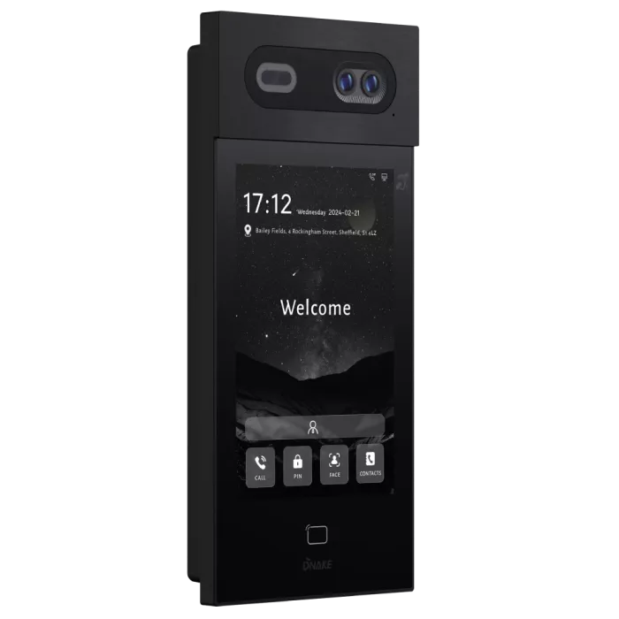 Dnake S617/F (врезная) S617 Android 8" IPS IK08 Вызывная панель