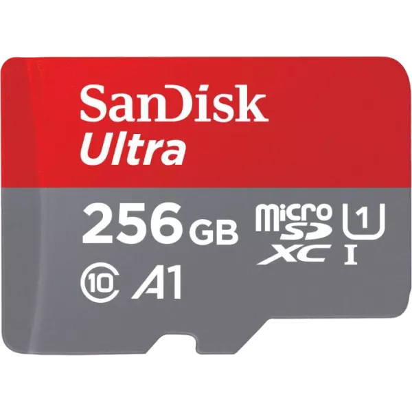 SANDISK 256GB Ultra microSDHC UHS-I Card A1 Class 10 Карта пам’яті