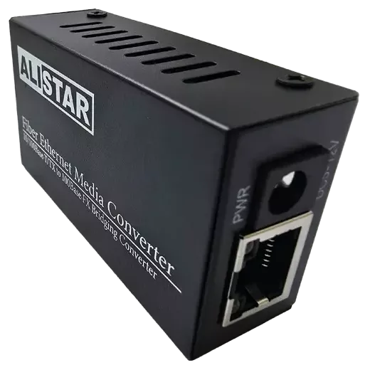 10/100/1000BASE-T 1000BASE-LX 1SM WDM SC 20KM TX1550/RX1310nm Медиаконвертор mini