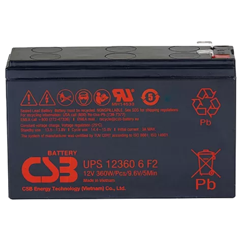 CSB UPS123606F2/F1 12V6Ah Аккумуляторная батарея