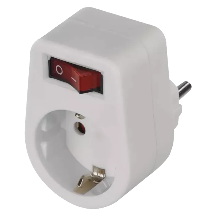 EMOS P00262 Адаптер з вимикачем