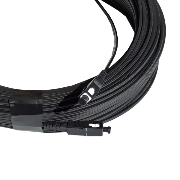 CMS UPC-200SCSC(SM)S(ON)FTTH-OD Патчкорд плоский, зовнішнього виконання 200 м, Simplex