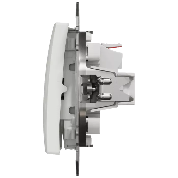 Schneider Electric SDD111101 Sedna Design & Elements 1-клавишный алюминий Вимикач