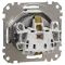 Schneider Electric Sedna Design & Elements SDD113022 з заземленням та шторками Розетка