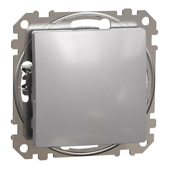 Schneider Electric SDD113101 Sedna Design & Elements 1-клавишный алюминий Вимикач