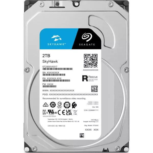 Seagate SkyHawk ST2000VX017 2Тб Жорсткий диск внутрішній