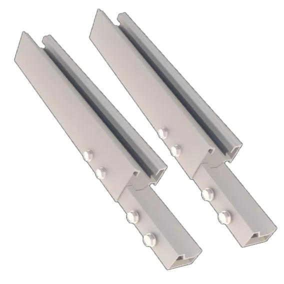 Al тип 2 середній до 1145мм 300мм (2шт) Подовжувач Kripter