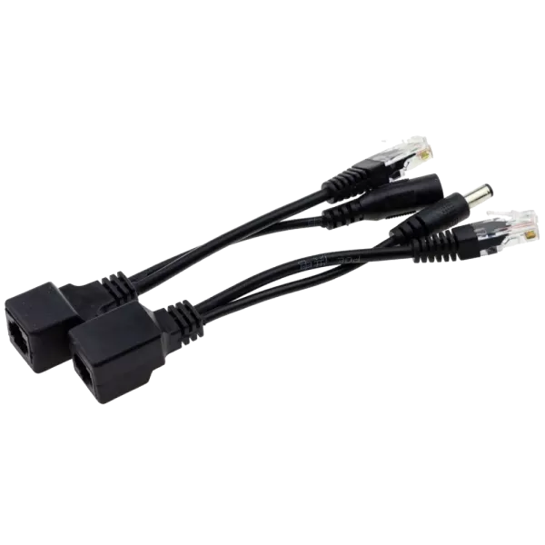 SEVEN P-731 PoE SET black Адаптер