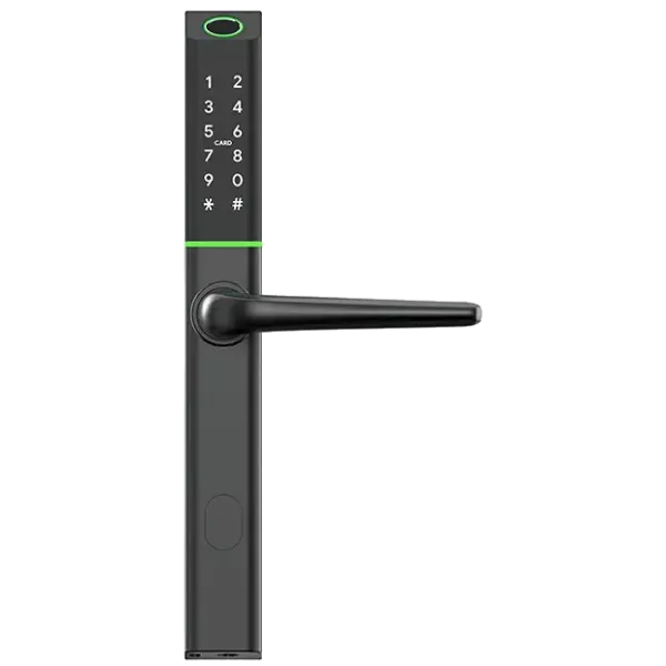 SEVEN LOCK SL-7763BF (72-92 мм) black Розумний замок (без врізної частини)