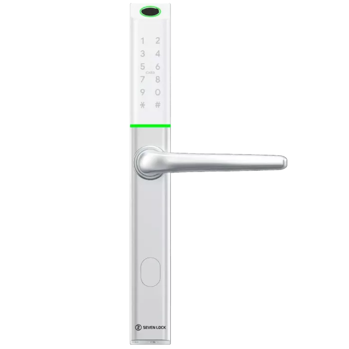 SEVEN LOCK SL-7763BF white Розумний дверний біометричний замок