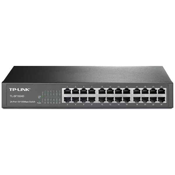 TP-LINK TL-SF1024D Комутатор 24 порти некерований