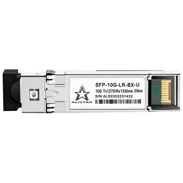 ALISTAR SFP-10G-LR-BX-U SFP+ 10G BASE-BX 1SM WDM LC 20KM TX1270/RX1330nm DOM Модуль