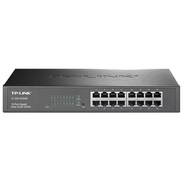 TP-LINK TL-SG1016DE 1000М Комутатор 16 портів керований
