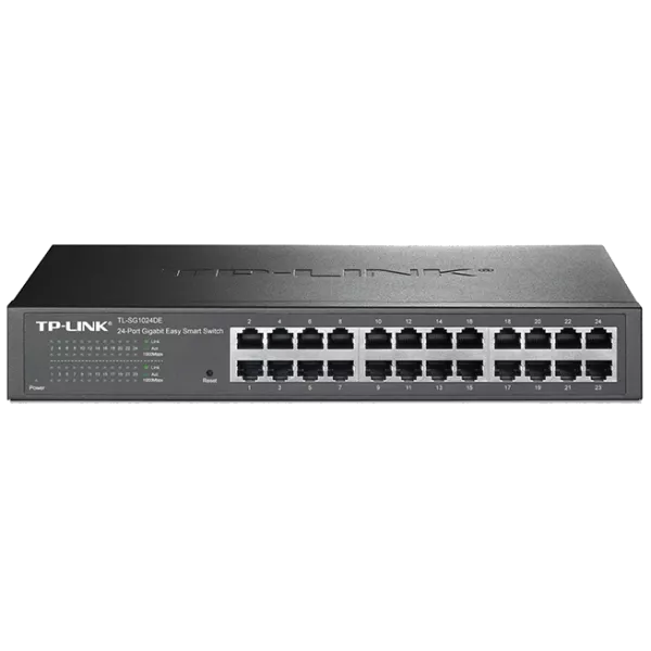 TP-LINK TL-SG1024DE Комутатор 24 порти керований
