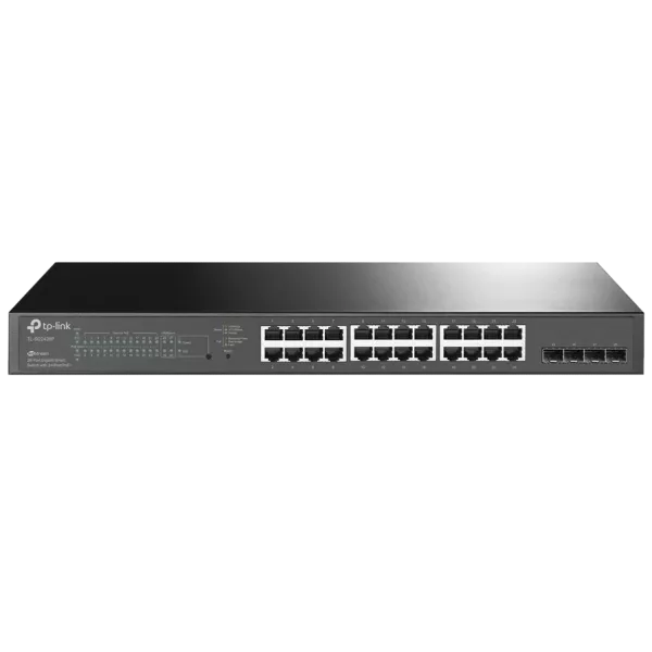TP-LINK TL-SG2428P PoE+ 1000М Комутатор 24 порти керований