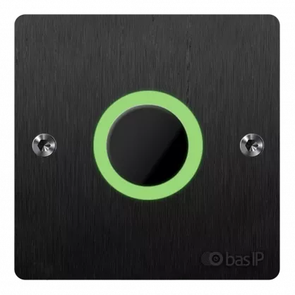BAS-IP SH-47T black Безконтактна кнопка виходу