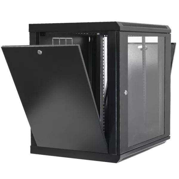 19" 15U Шкаф 600x600x773мм акриловое стекло черный