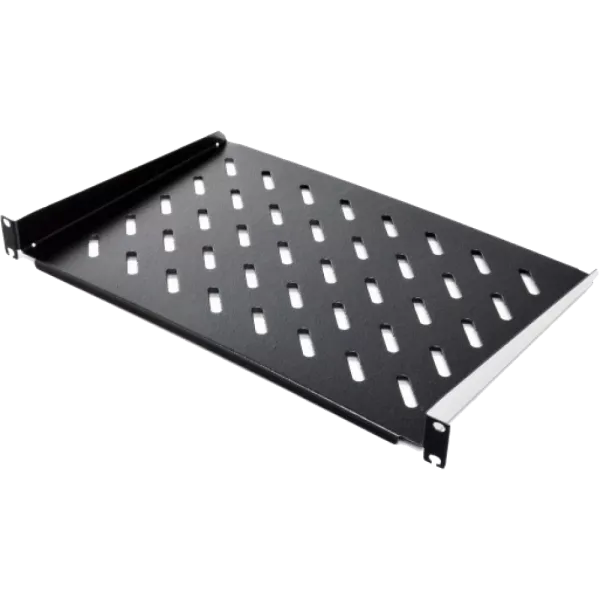 200мм 1U Полиця консольна чорна