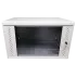 EServer 6U 600х500х370 скло, сіра Шафа