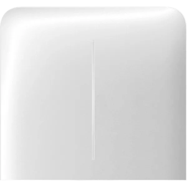 Ajax SideButton (2-gang) vertical white Кнопка