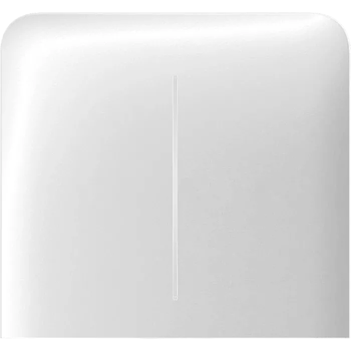 Ajax SideButton (2-gang) vertical white Кнопка
