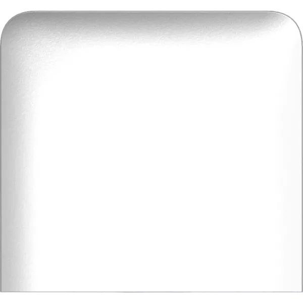 Ajax SideButton (1-gang) white vertical Кнопка