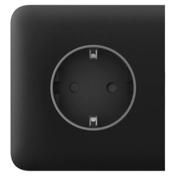 Ajax SideCover (basic) [type F] Black Фронтальна панель