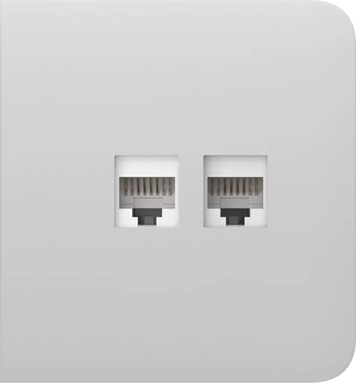 Ajax SideCover (LAN) white Фронтальна панель
