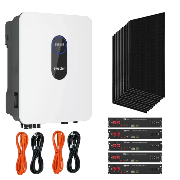 SWATTEN + Dyness Автономна система живлення 1 фаза 6кВт 12кВт * год СП 9,4 кВт