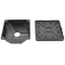 SK-Q130B Black IP66 130х130х50мм Монтажна коробка