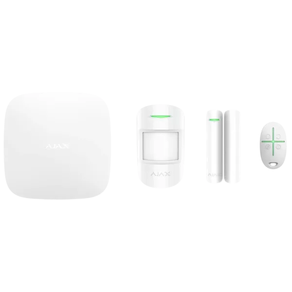 Ajax StarterKit Plus (8EU) UA white Комплект охоронної сигналізації