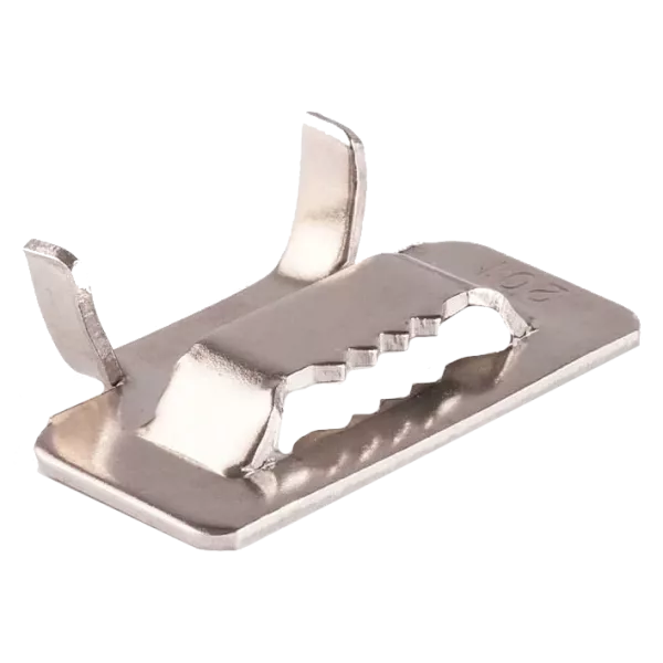 19мм (100 шт) з нержавіючої сталі Скріпа для бандажної стрічки