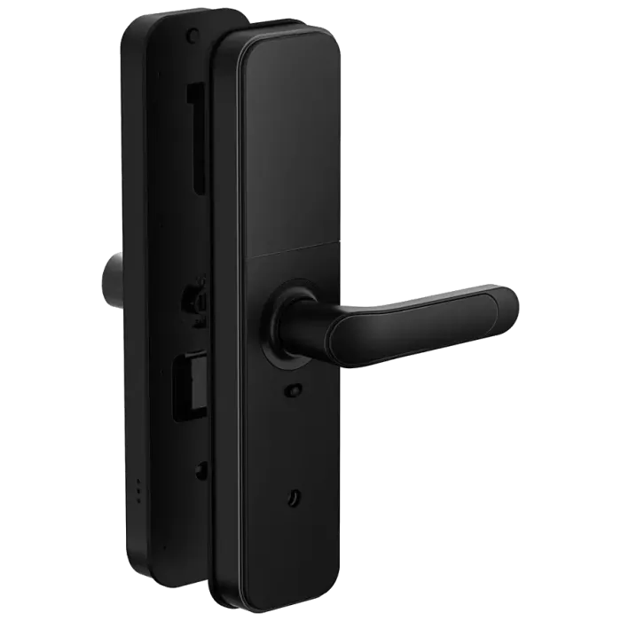 SEVEN LOCK SL-7766BF black (без врізної частини) Розумний дверний біометричний замок
