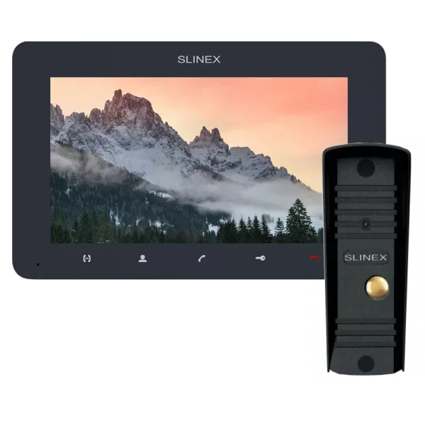 SM-07MHD графіт + панель ML-16HD чорний Комплект Slinex