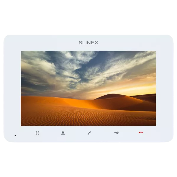 SM-07MHD 7”дюймів (white) Відеодомофон Slinex