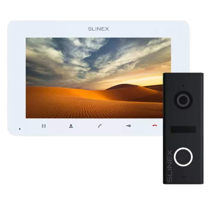 SM-07MHD белый + ML-17HD черный Комплект Slinex