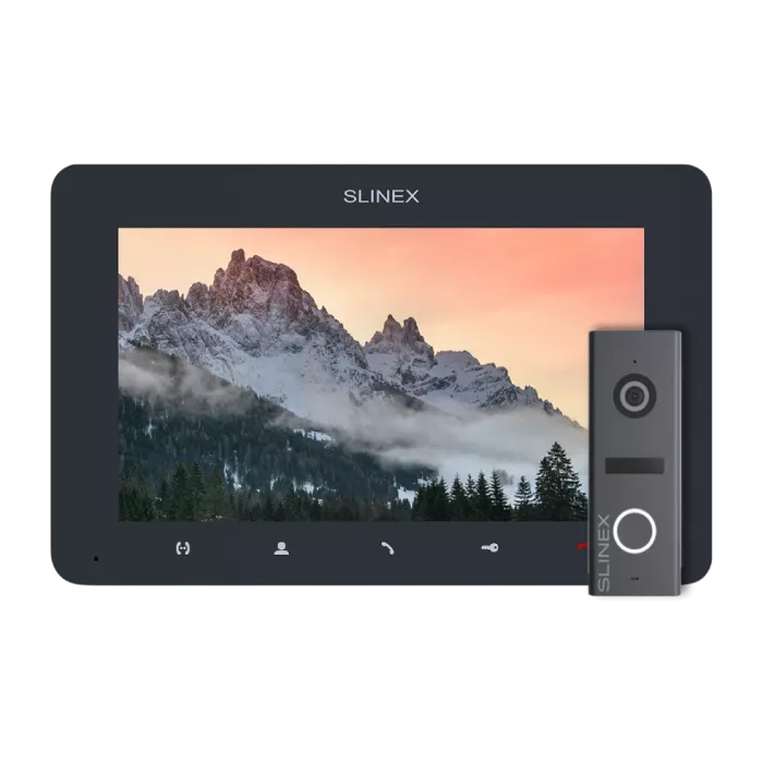 Slinex SM-07MN Graphite + ML-17HD Graphite Комплект видеодомофона