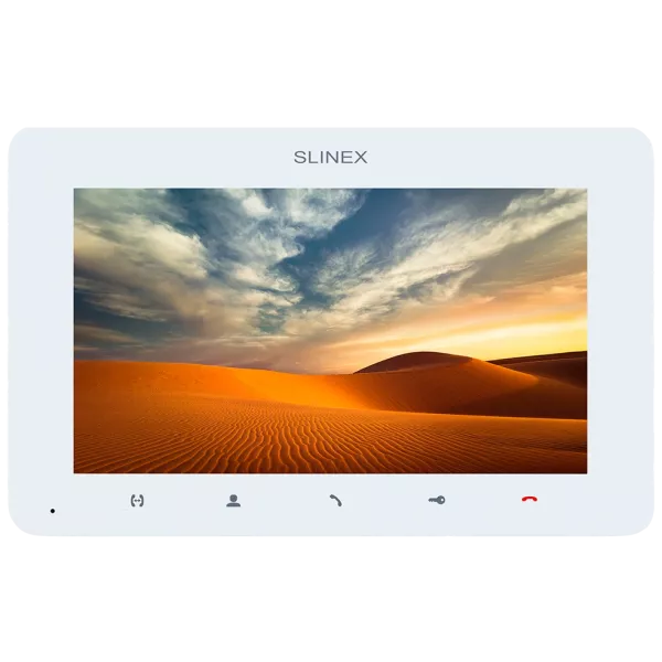 SM-07MN (white) Відеодомофон 7" Slinex