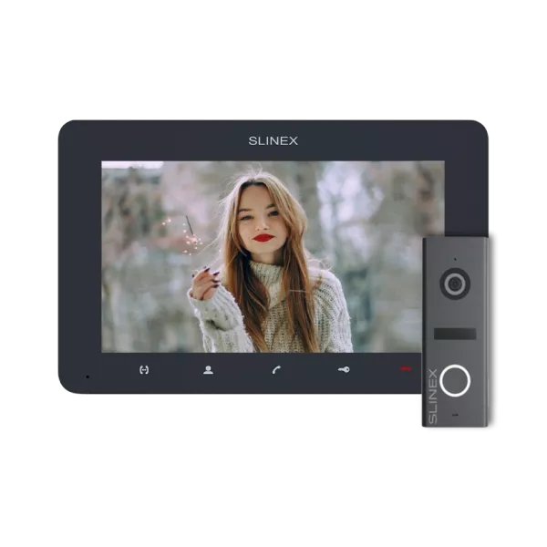 Slinex SM-07 Graphite + ML-17HD Graphite Комплект видеодомофона