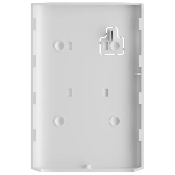 Ajax Smartbracket DualCurtain Outdoor біла Кріпильна панель