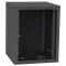 IPCOM СН-18U 600х450 скло RAL9005 Шафа серверна