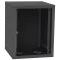 IPCOM СН-18U 600х600 Шафа телекомунікаційна двері скло (чорна)
