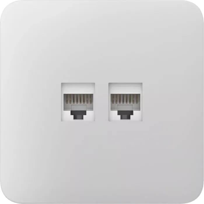 Ajax SoloCover (LAN) white Фронтальна панель