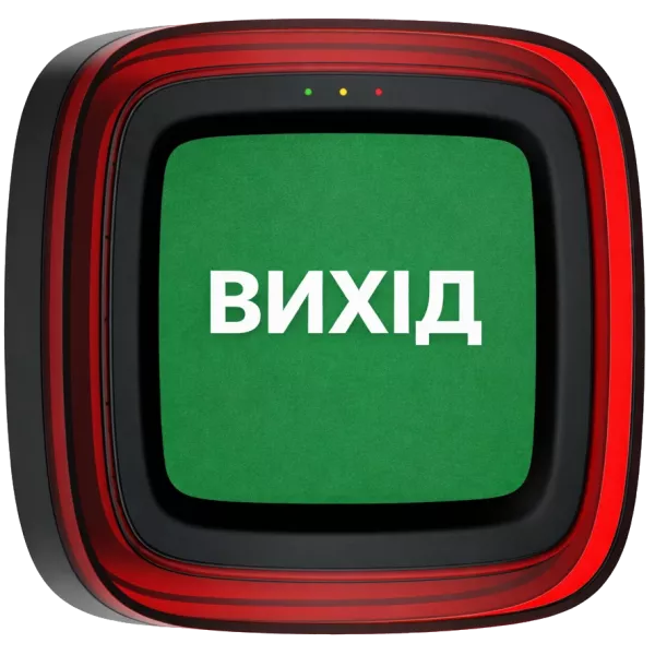 Ajax EN54 FireProtect (Sounder/VAD) black пожарный светозвуковой "ВИХІД" Извещатель