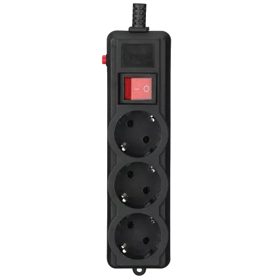Gembird SPG3-G-15B-PRO Мережевий фільтр 4.5 м кабель 3 розеток